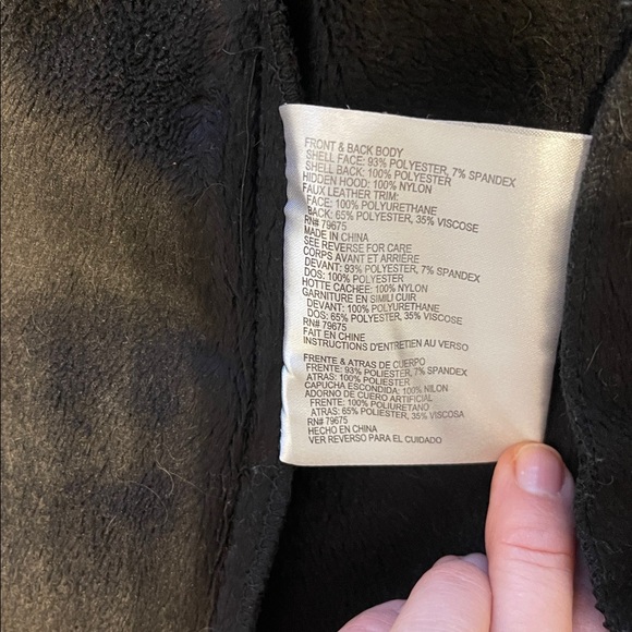 Michael Kors Black Trench Coat with Belt - Picture 7 of 7